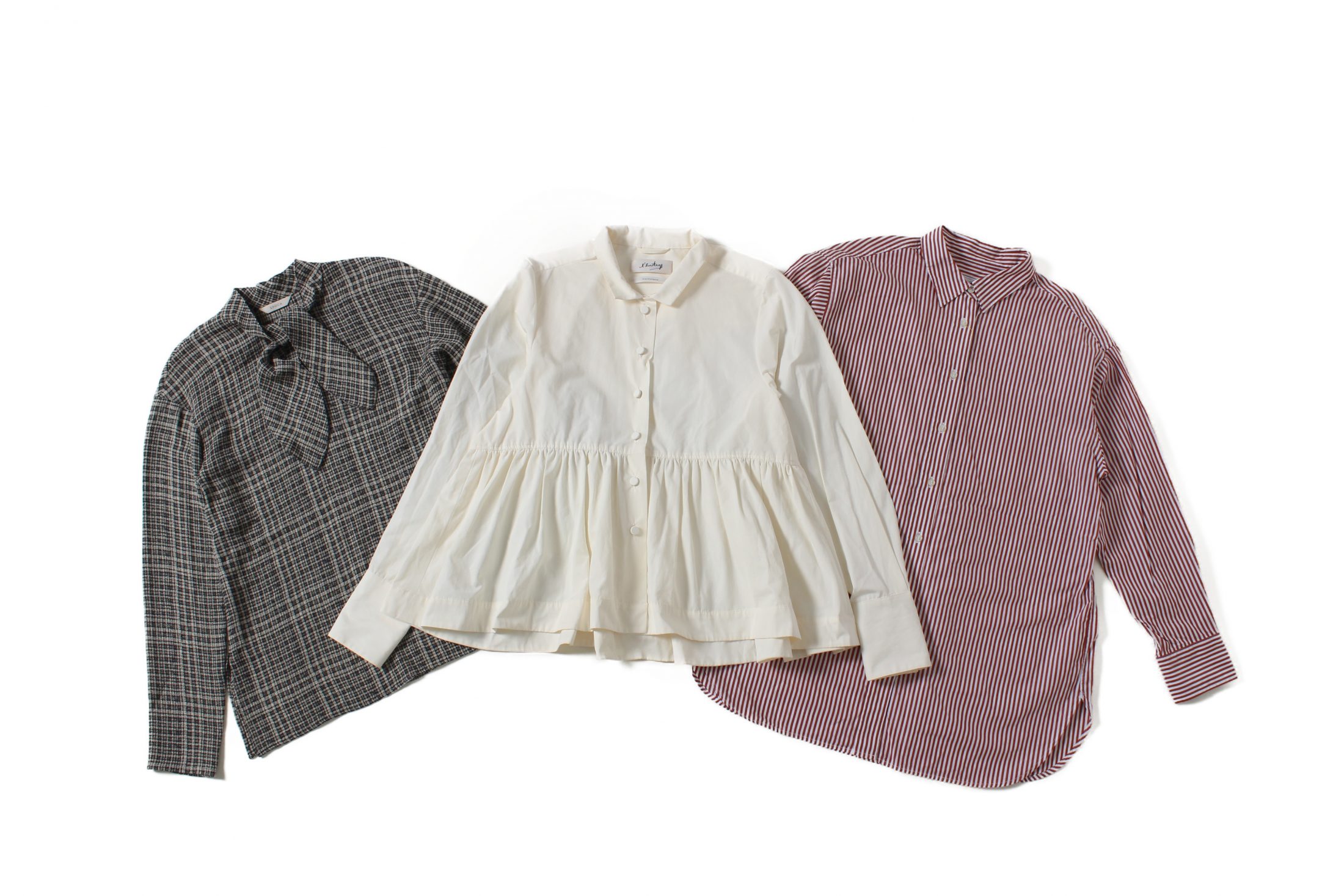 お買い取り強化　ウィメンズ長袖シャツ・ブラウス　集合