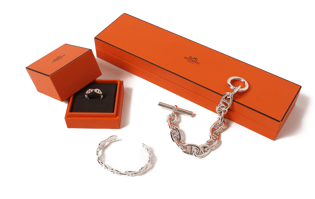 HERMES 買取強化 シルバージュエリー