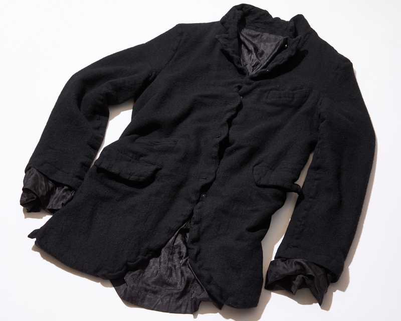 COMME des GARCONS HOMME PLUS 2021年秋冬『ダークルーム』の縮絨ジャケット