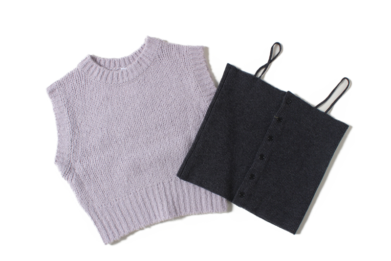 ニット　ベスト　キャミソール　ビスチェ　買取強化