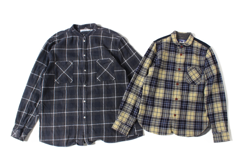 お買い取り強化 メンズ長袖シャツ 秋冬素材