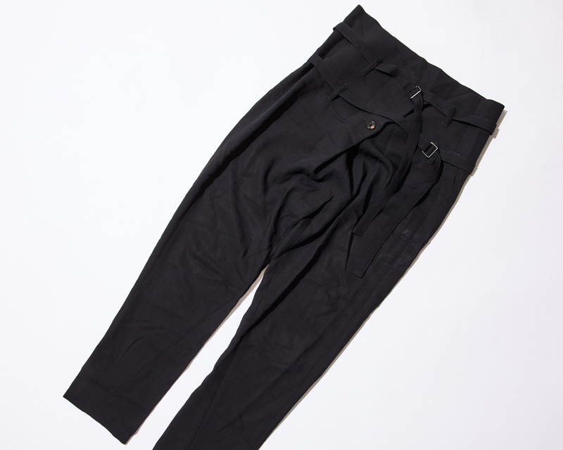 No.13 「同い年。1985年に生まれたブランド」ANN DEMEULEMEESTER パンツ