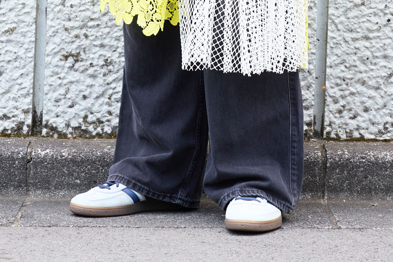 パンツ ハイクレ シューズ アディダス