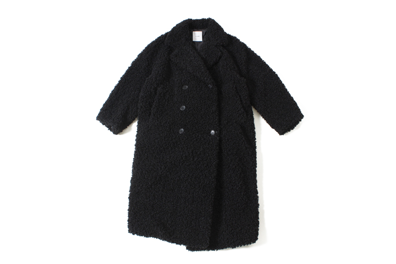 “DOUBLE WOOL LONG COAT