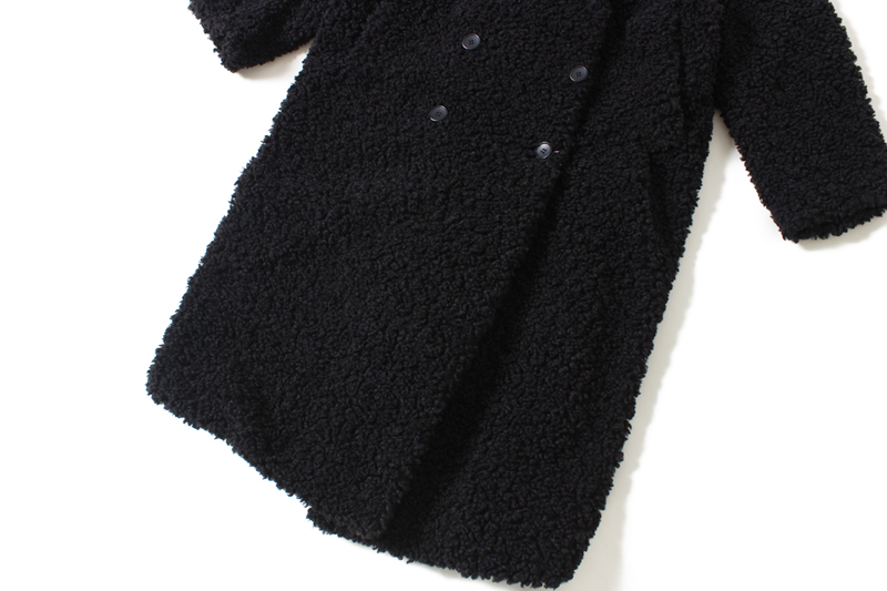 “DOUBLE WOOL LONG COAT