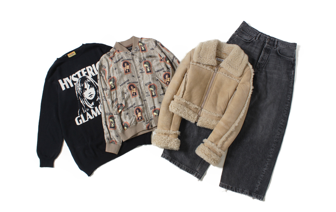 ［HYSTERIC GLAMOUR / Acne Studios］最新コレクションからアーカイブまで買取強化中！