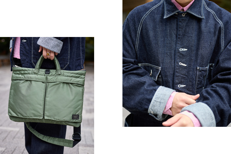 バッグ ポーター カバーオール キャピタル