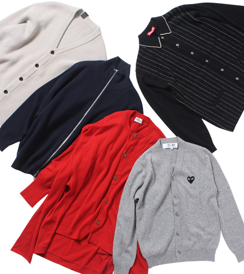 ニット カーディガン