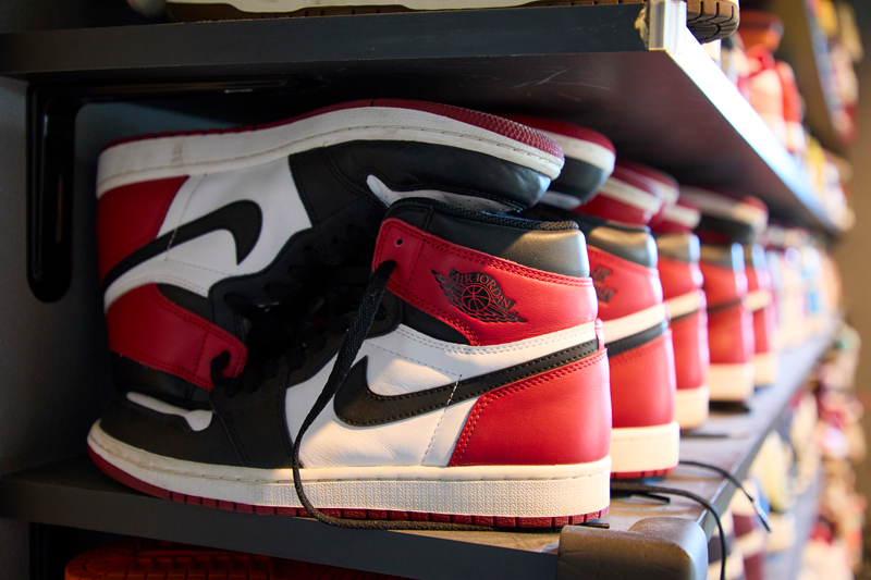 岩崎さんのシューズクローゼット