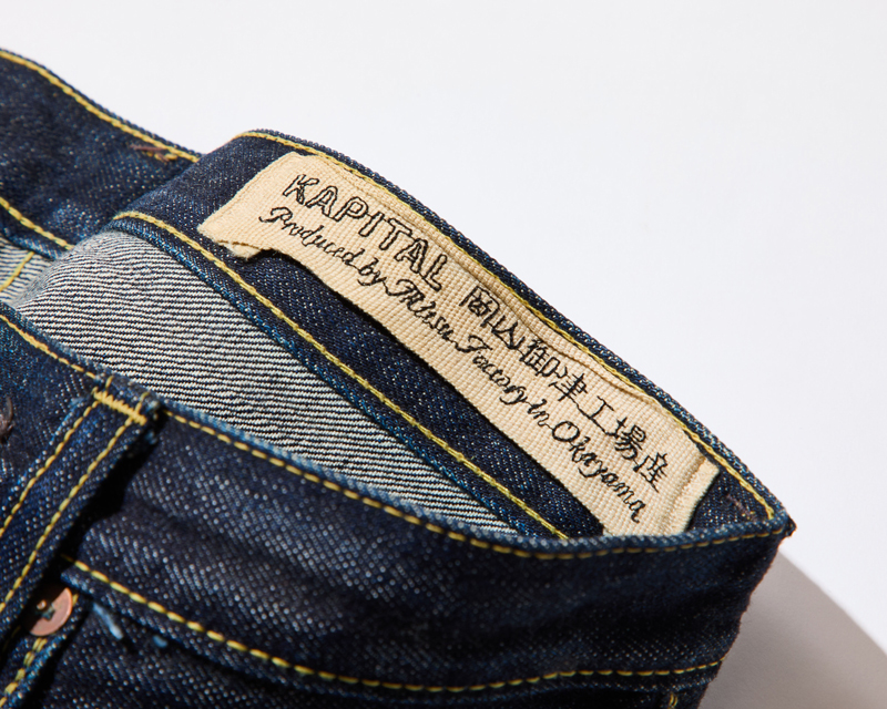 キャピタル デニム ブランドタグ