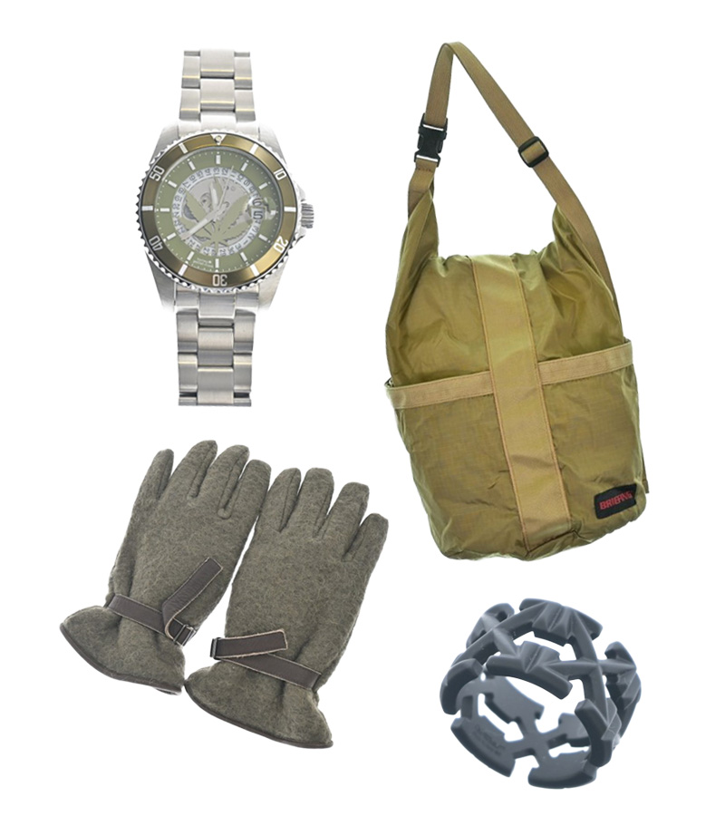 オーラリー　ブリーフィング　オフホワイト　ルシアンペラフィネ