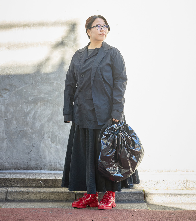 matsushita ショート丈コート