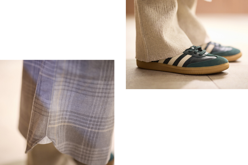 バッグ　マメクロゴウチ　パンツ　アールエイチシーロンハーマン　シューズ　チュクラ