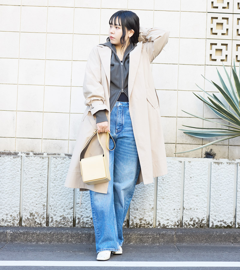 umeta ロング丈コート