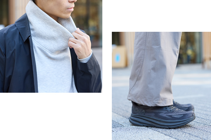 スウェット　ダイワピア39　シューズ　ホカオネオネ