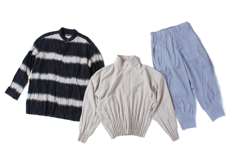 イッセイミヤケ　シャツ　ブルゾン　パンツ