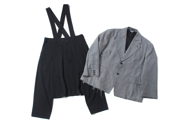 BLACK COMME des GARCONS　ジャケット　サルエルパンツ