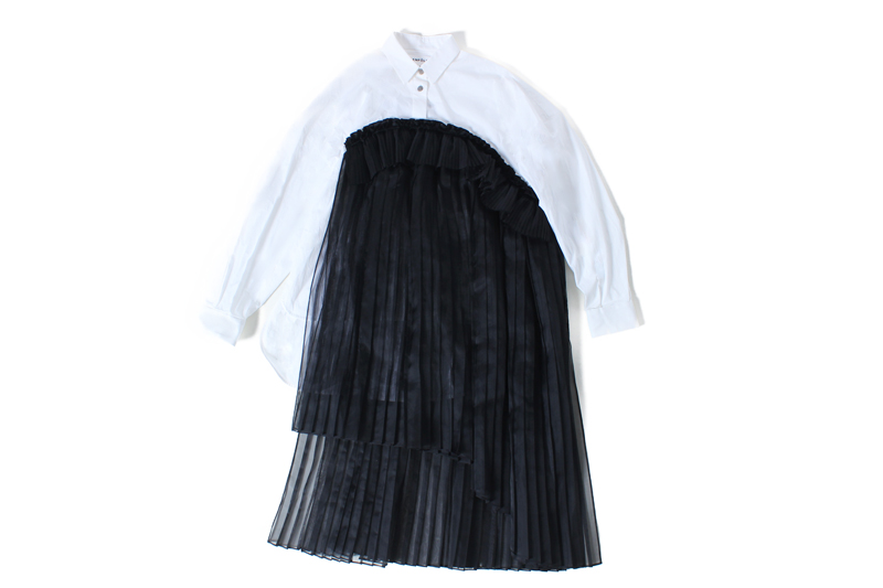 ENFOLD　チュールシャツ