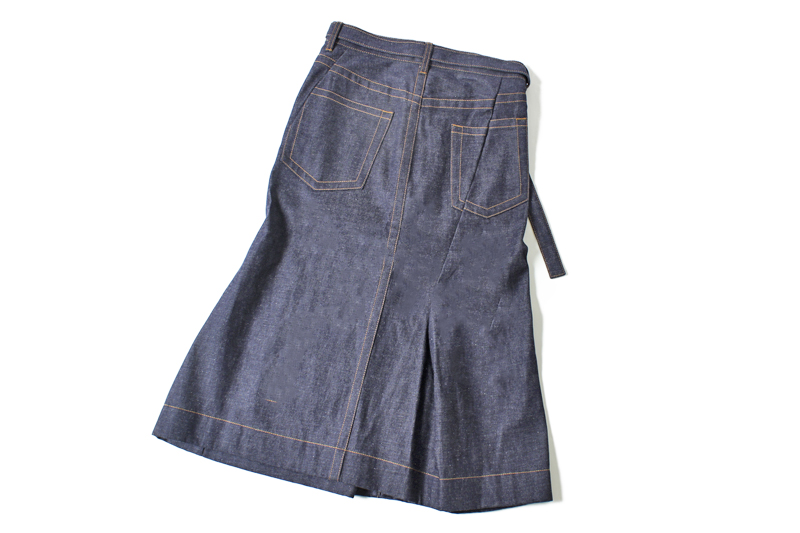 再構築デニムスカート
