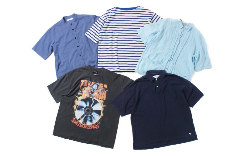 ［MEN］まとめて売るなら今がお得！<br>夏物Tシャツ＆半袖シャツお買い取り強化中